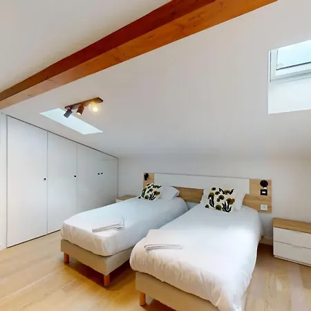 Hyper Centre T3 Duplex-terrace, Esquirol Appartement *